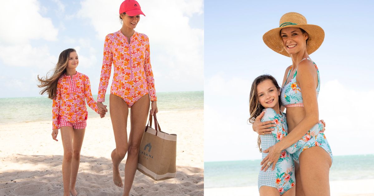 Matching mum sale and daughter swimwear